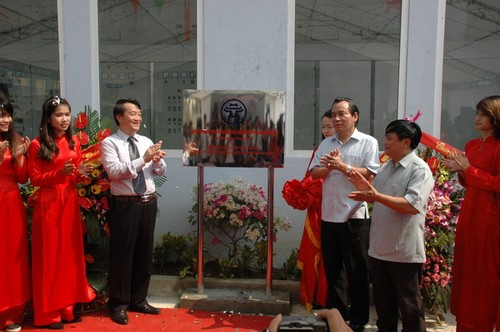 Khánh thành Nhà máy xử lý chất thải Sơn Tây, công trình chào mừng 60 năm giải phóng Thủ đô - ảnh 1